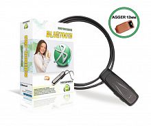 Set Bluetooth ULTRA + Micro earpiece "AGGER"